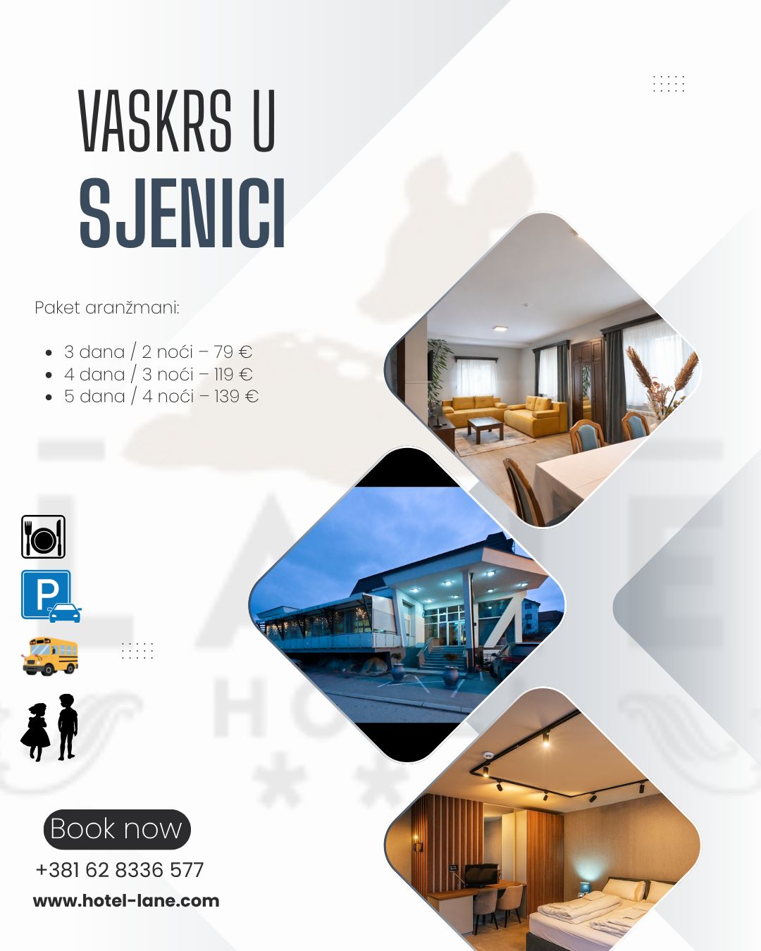 Dočekajte Vaskrs u Sjenici – Hotel Lane